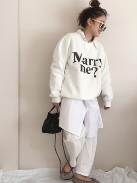 「BASE（ベース）のアイテム（その他）」を使った、 Chankanaさん（レディース・160cm）の春コーディネート