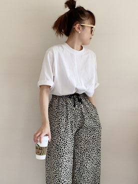 「スターバックス」｜ Chankanaさん（レディース・160cm）の春コーディネート