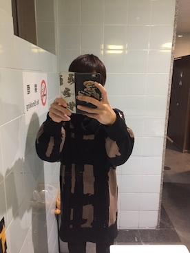 「SHAREEF（シャリーフ）のBRUSH LINE JQ PULL-OVER（ニット/セーター、イエロー系）」を使った、みやみやさん（メンズ・168cm）の春コーディネート