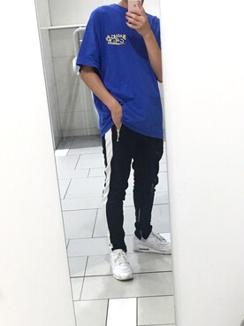 「Chaos（カオス）のアイテム（パンツ）」を使った、マカロンさん（メンズ・171cm）の秋コーディネート