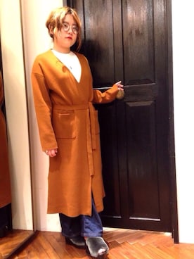 nano・universe 名古屋ラシック STAFFさん（レディース・155cm）の秋コーディネート