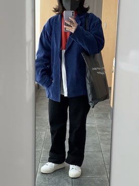 「PRIMURY（プライマリー）のアイテム」を使った、nonさん（レディース・155cm）の秋コーディネート