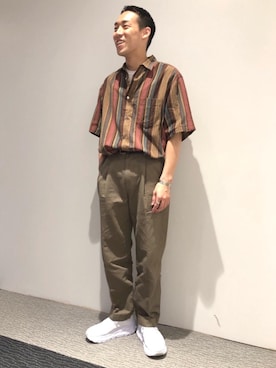 Yuhi Nonoguchiさん（メンズ・170cm）の夏コーディネート