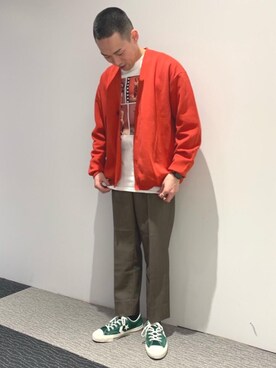 Yuhi Nonoguchiさん（メンズ・170cm）の春コーディネート