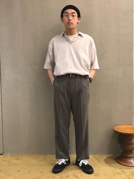 Yuhi Nonoguchiさん（メンズ・170cm）の春コーディネート