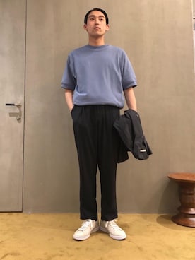 「UNITED ARROWS（ユナイテッドアローズ）のアイテム（その他アウター）」を使った、Yuhi Nonoguchiさん（メンズ・170cm）の春コーディネート