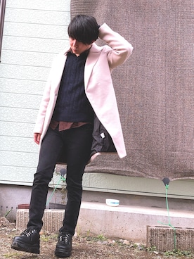 「JILL BLAZE（ジルブレイズ）のアイテム」を使った、たつさん（メンズ・170cm）の冬コーディネート