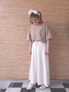 ゆめるんさん（レディース・161cm）の夏コーディネート