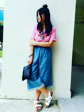 「ESPRIT（エスプリ）のアイテム（バッグ）」を使った、あんさん（レディース・160cm）の冬コーディネート