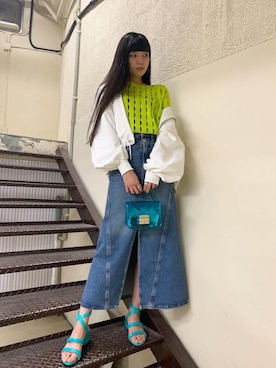 RINONNOさん（レディース・168cm）の春コーディネート