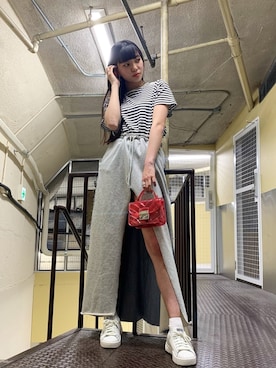 「diesel」｜RINONNOさん（レディース・168cm）の春コーディネート