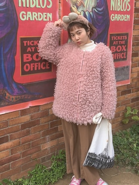 「ohotoro」｜「アイテム（ジャケット/アウター）」を使った、harukaさん（レディース・152cm）の春コーディネート
