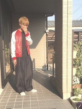 「MissMuch（ミスマッチ）のアイテム」を使った、あ ゆ むさん（メンズ・174cm）の春コーディネート