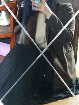 「MIXXO（ミッソ）のアイテム」を使った、コーラさん（レディース・171cm）の春コーディネート