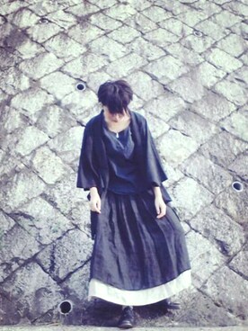 「SELECT.（セレクト）のアイテム」を使った、よーさん さん（レディース・166cm）の秋コーディネート