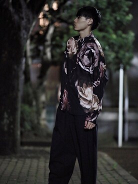 「ラッドミュージシャン」｜「アイテム（その他）」を使った、けんとさん（メンズ・182cm）の秋コーディネート