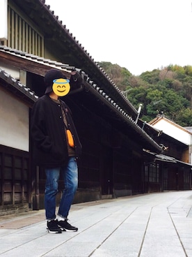 「SHELT（シェルト）のアイテム」を使った、なおきさん（メンズ・162cm）の冬コーディネート