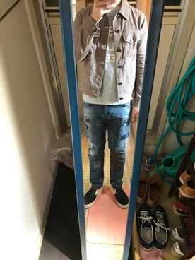 「DIEMME（ディエッメ）のアイテム」を使った、はさんさん（メンズ・175cm）の春コーディネート