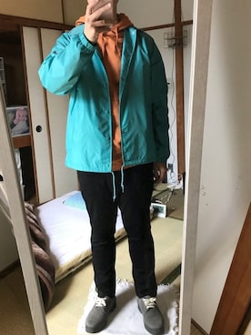 「MARK MCNAIRY（マークマクナイリー）のアイテム」を使った、はさんさん（メンズ・175cm）の春コーディネート