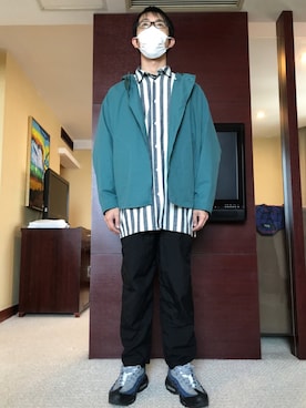 「copano86（コパノ86）のアイテム」を使った、はさんさん（メンズ・175cm）の春コーディネート