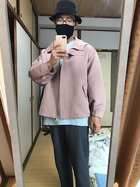 「レディース」｜「アイテム（マウンテンパーカー）」を使った、はさんさん（メンズ・175cm）の秋コーディネート