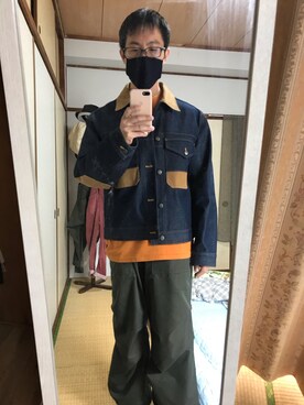 「NICHOLAS DALEY（ニコラスデイリー）のアイテム（ジャケット/アウター）」を使った、はさんさん（メンズ・175cm）の秋コーディネート