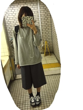 「アイテム（ピアス（両耳用））」を使った、ぺそさん（レディース・169cm・20代）の冬コーディネート