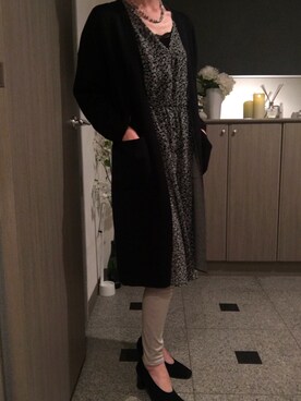 「Robert Clergerie（ロベールクレジュリー）のアイテム」を使った、容さん（レディース・163cm）の秋コーディネート