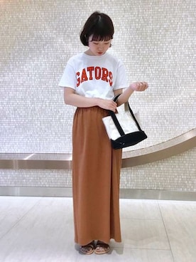 加藤さん（レディース・158cm）の夏コーディネート