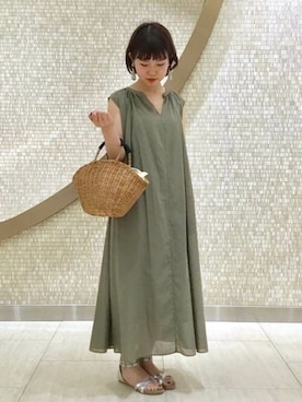 加藤さん（レディース・158cm）の夏コーディネート
