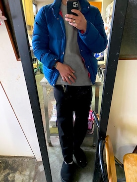 「ヌプシ」｜「アイテム（アクセサリー）」を使った、ゆうきさん（メンズ・171cm）の冬コーディネート