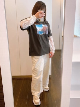 「iFace（アイフェイス）のアイテム（財布/小物）」を使った、michanさん（レディース・151cm）の夏コーディネート