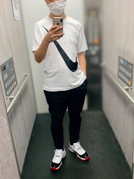 「nikeコーデ」｜yasucocoさん（メンズ・172cm）の夏コーディネート