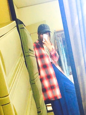 「Arnold Palmer（アーノルドパーマー）のアイテム（シャツワンピース）」を使った、haruさん（レディース・163cm）の春コーディネート