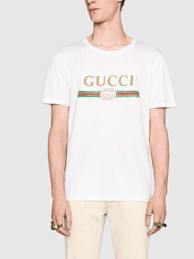 GUCCI】GUCCI Coco Capitan Print T-Shirt【即発送】を使った人気