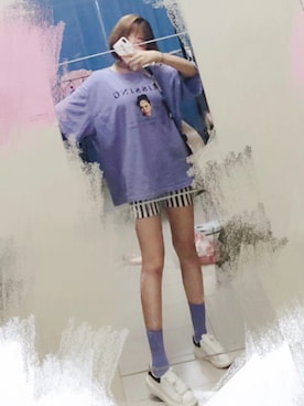 「SQUAIR（スクエア）のアイテム」を使った、niupxjさん（レディース・166cm）の夏コーディネート