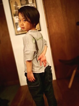 「アイテム（Tシャツ/カットソー）」を使った、nano・universe KIDSさん（レディース）の春コーディネート