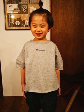 「アイテム（Tシャツ/カットソー）」を使った、nano・universe KIDSさん（レディース）の春コーディネート