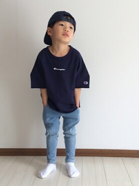 「アイテム（Tシャツ/カットソー）」を使った、nano・universe KIDSさん（レディース）の春コーディネート