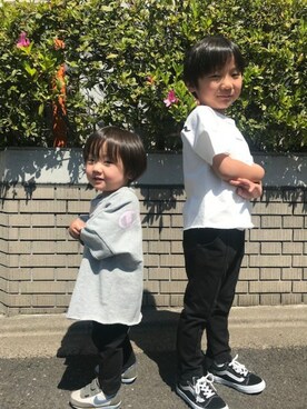 「アイテム（Tシャツ/カットソー）」を使った、nano・universe KIDSさん（レディース）の春コーディネート
