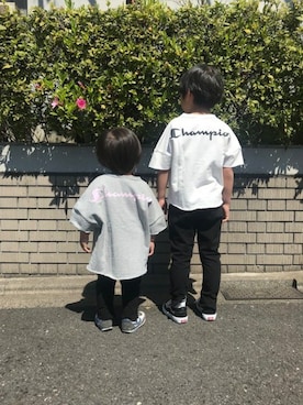 「アイテム（Tシャツ/カットソー）」を使った、nano・universe KIDSさん（レディース）の春コーディネート
