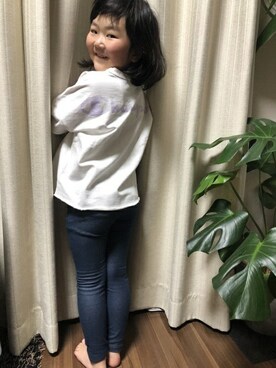 「アイテム（Tシャツ/カットソー）」を使った、nano・universe KIDSさん（レディース）の春コーディネート