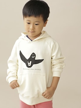 「アイテム（パーカー）」を使った、nano・universe KIDSさん（キッズ・110cm）の秋コーディネート