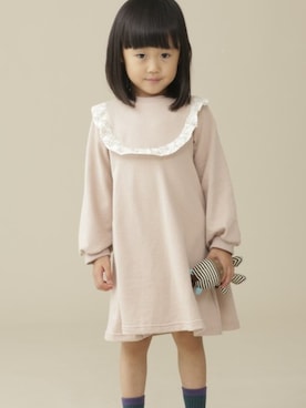 「アイテム（ワンピース/ドレス）」を使った、nano・universe KIDSさん（キッズ・102cm）の秋コーディネート