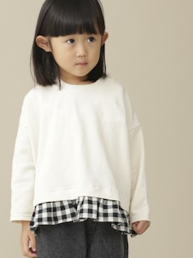 「子供服」｜nano・universe KIDSさん（キッズ・102cm）の秋コーディネート