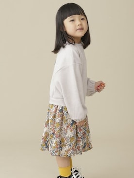 「アイテム（ワンピース/ドレス）」を使った、nano・universe KIDSさん（キッズ・100cm）の秋コーディネート