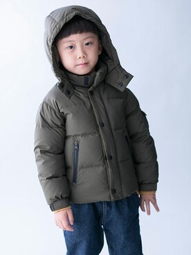 「NANO universe（ナノユニバース）のアイテム」を使った、nano・universe KIDSさん（キッズ・113cm）の秋コーディネート