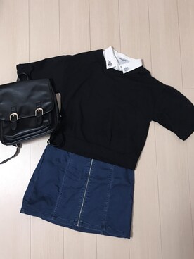 「RETRO GIRL（レトロガール）のアイテム（その他）」を使った、misakiさん（レディース・160cm）の秋コーディネート