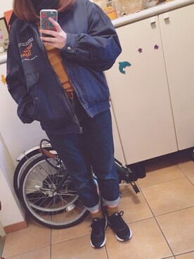 /さん（レディース・155cm）の冬コーディネート