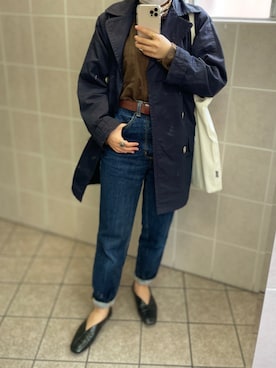 「Marks & Spencerのアイテム」を使った、/さん（レディース・155cm）の春コーディネート